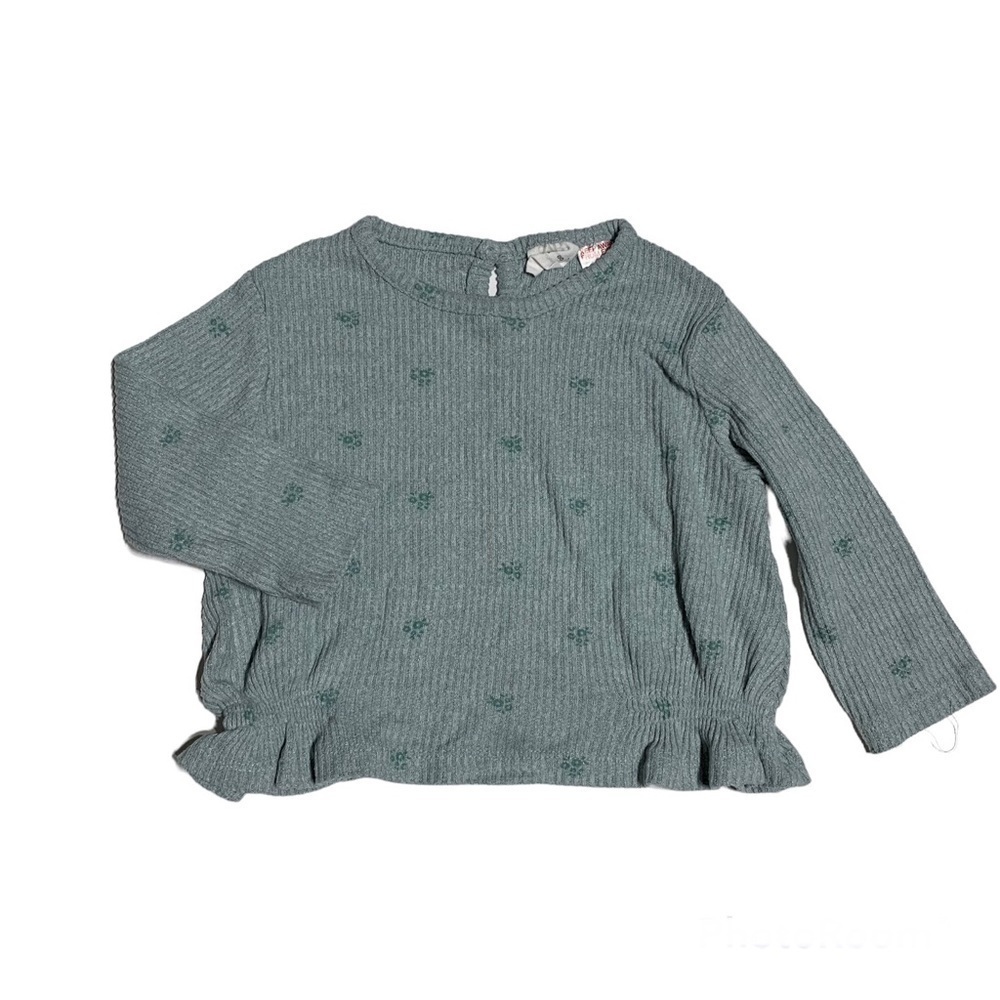 Zara baby‎ girls 9-12M long sleeve top